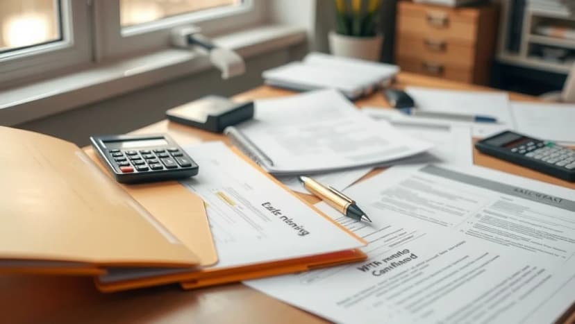 Exempel på ifylld bouppteckning